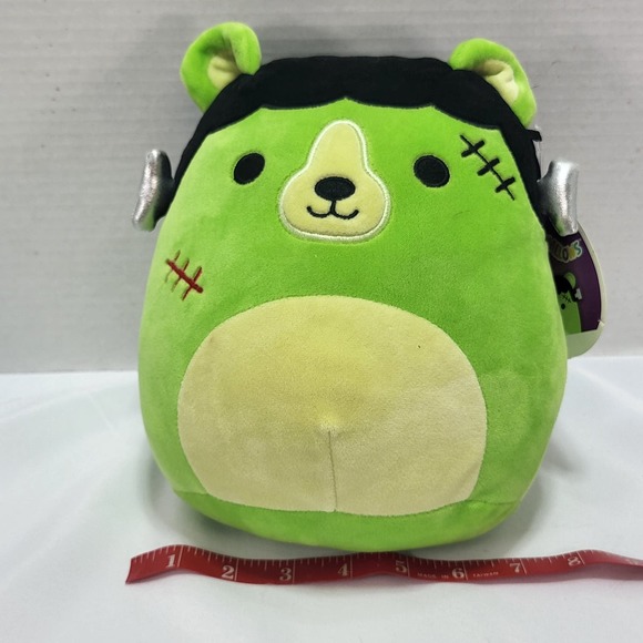 Squishmallow 2021 Halloween 8" Len the Franken Bear Plush Doll Toy - Picture 7 of 7